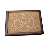 Wood Pentacle Box