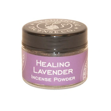 Healing Lavender Incense Powder Jar
